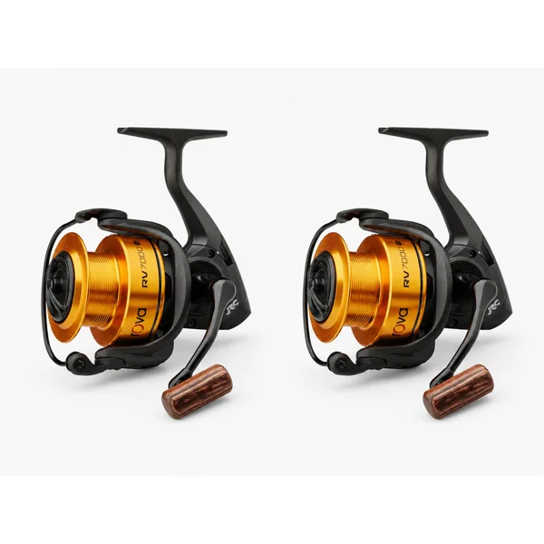 2x RV 7000 - Big Pit - Mega Oferta - Carrete Dorado LTD