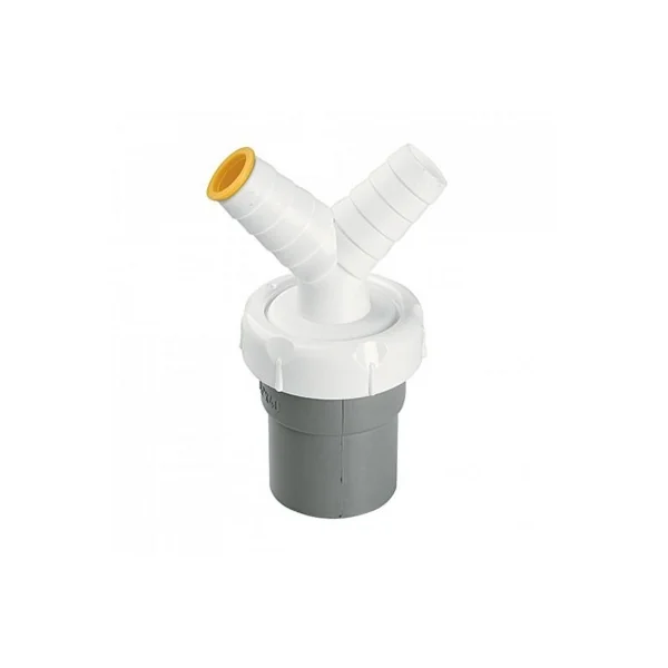 A-122 Enlace mixto macho doble toma aux.