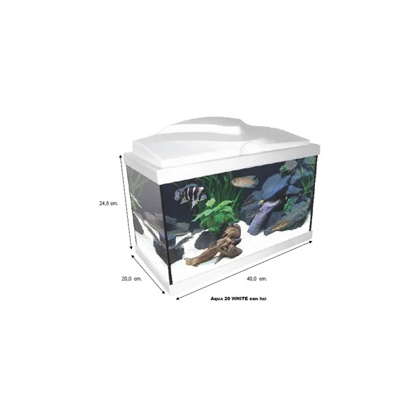 ACUARIO AQUA 20 LED. BLANCO
