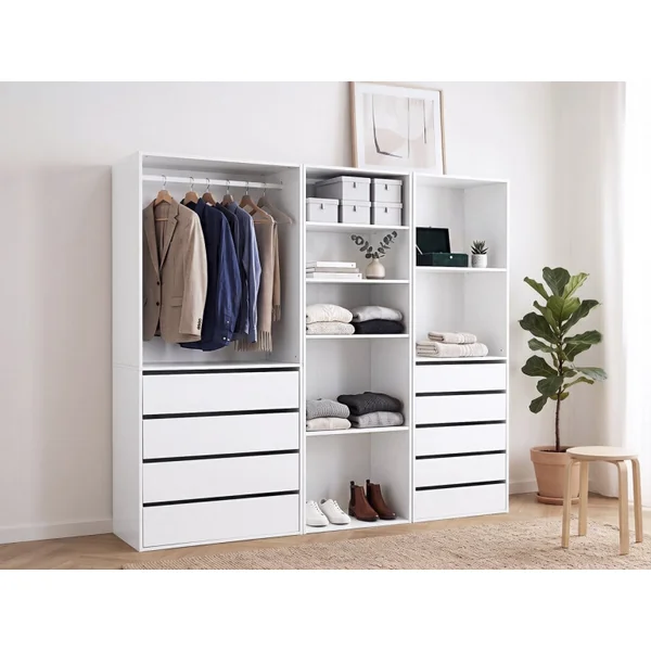 Ankleideset "Opéra" - 3 Elemente - Weiß - Imagen 2