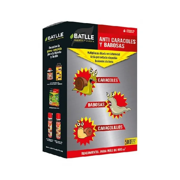 ANTI CARACOLES Y BABOSAS 500 GR.