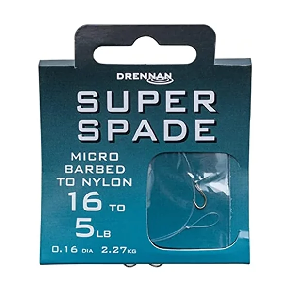 Anzuelo Drennan Montado Super Spade