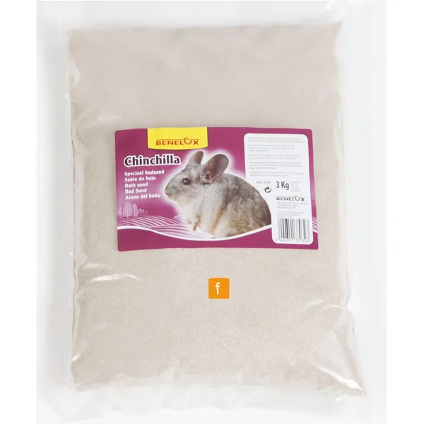ARENA BAÑO CHINCHILLA 3 KG. Benelux