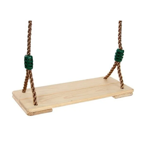 Asiento de pino tratado para columpio