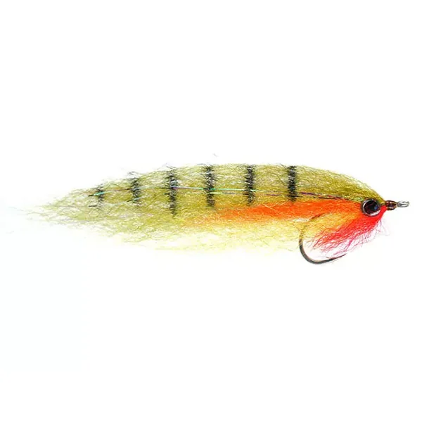 Bait King Fire Tiger - 8-12 cm streamer lucio