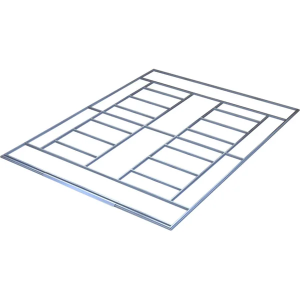Base per capanno da giardino "Dallas" 15,16 M²