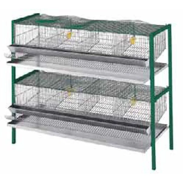 Batería 2 cestas para codornices