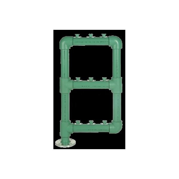 Batería PPR 24 tomas en 3 filas salida 2½"