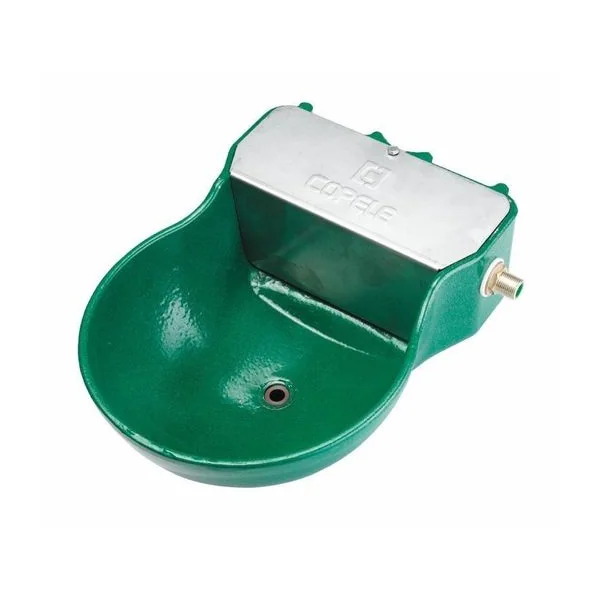 Bebedero automático de aluminio con boya para caballos