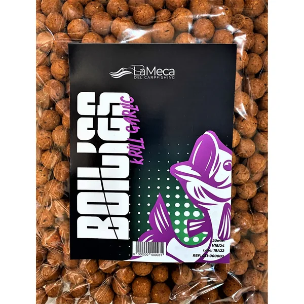 BOILIE KRILL GARLIC 20MM LA MECA BAITS