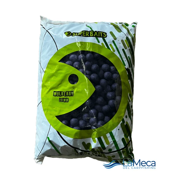 BOILIES 20 MM SUPERBAITS MULBERRY (MORA) 5KGS