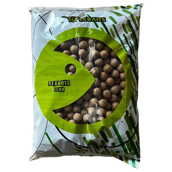 BOILIES 20 MM SUPERBAITS PEANUTS (CACAHUETE)