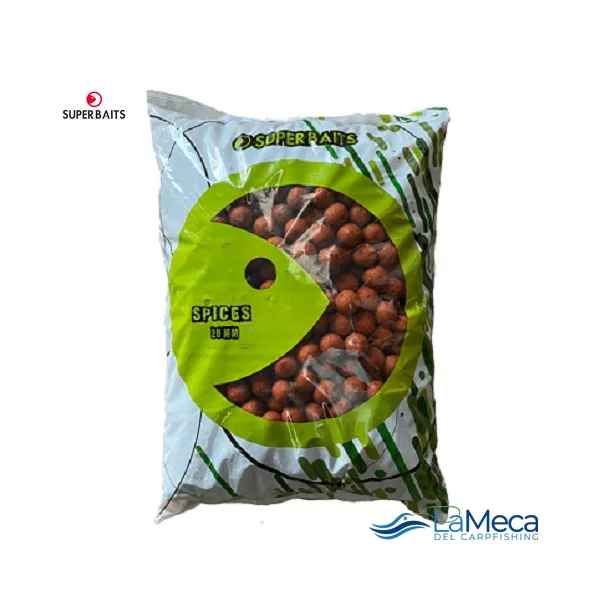 BOILIES 20 MM SUPERBAITS SPICES 5 KGS