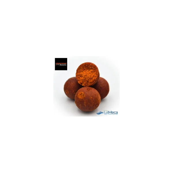 BOILIES ORANGE SNAKE 18MM 1KG MASSIVE BAITS
