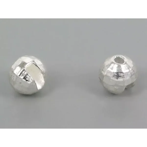 Bolas tungsteno facetas - PLATEADO - 10 pcas.