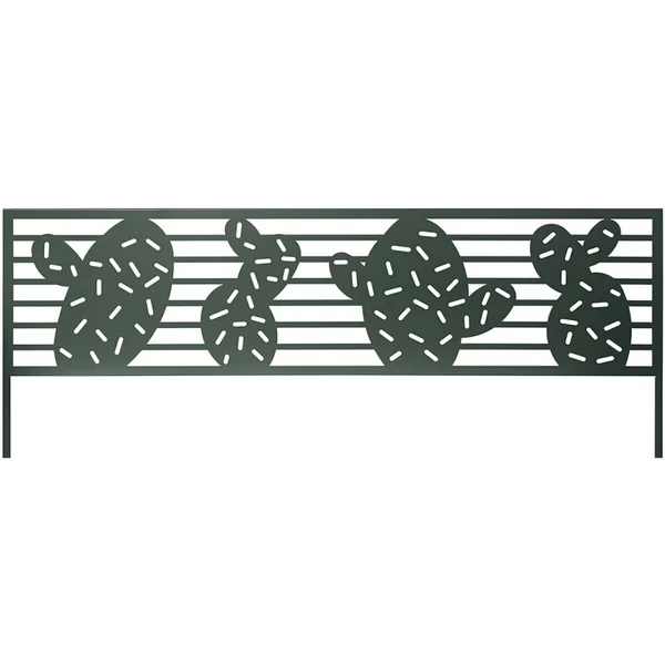 Bordo - "Cactus" - Set di 6 - 0,40 x 1,00 m - Verde
