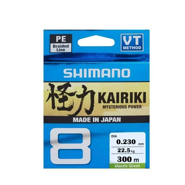 Braided Line Shimano Kairiki 8 Green 300 m