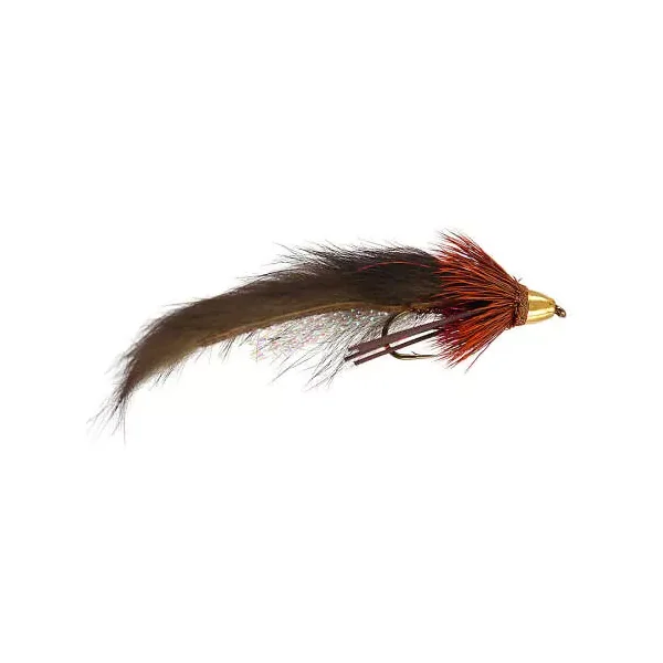 Brown Competition Zuddled Muddler streamer trucha
