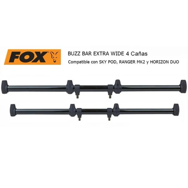 BUZZ BARS 4 ROD FOX EXTRA WIDE