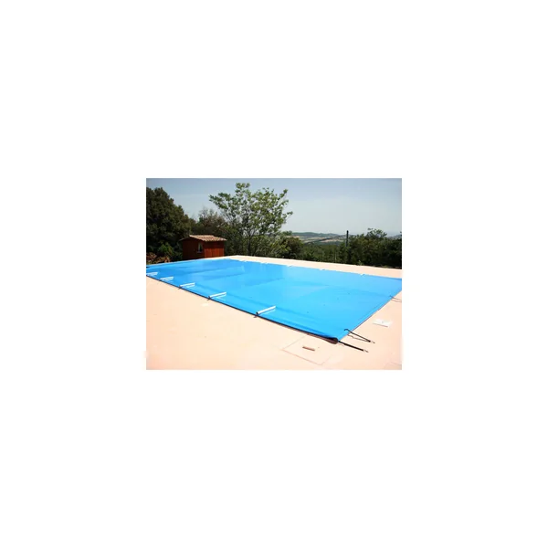 Bâche à barres de sécurité rectangulaire 580g/m2