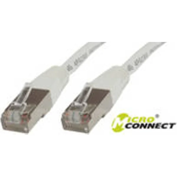 Cable de Red MICROCONNECT (RJ45 - 3 m - Blanco)