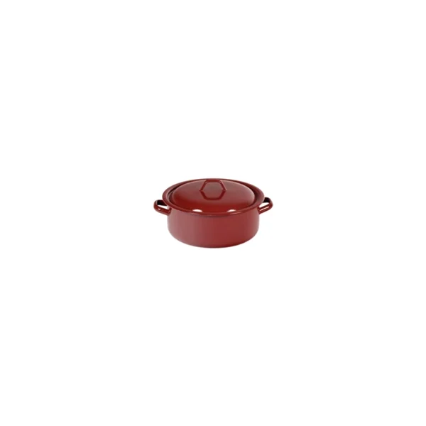 Cacerola esmalte marron 26 cm - Imagen 2