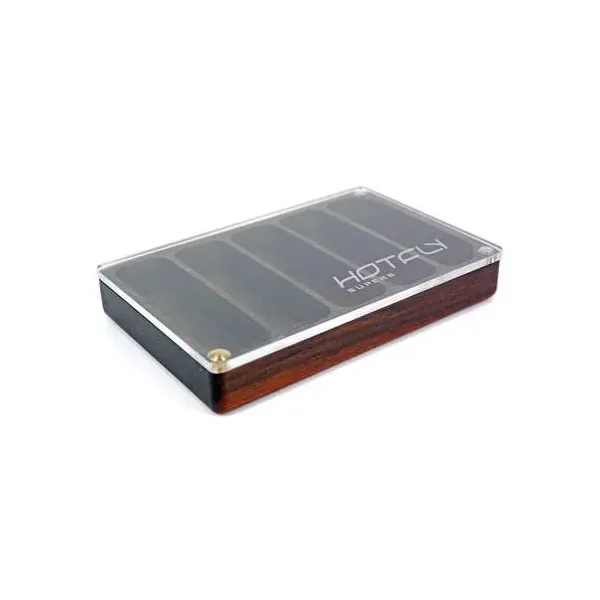 Caja de moscas hotfly NUTLUX STREAMER GLASS
