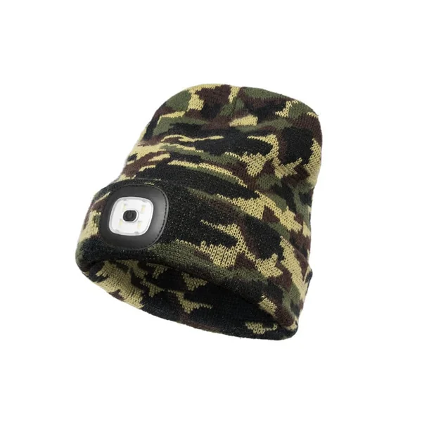 CamouLED – Gorro de Invierno – Luz LED – Gorro Invernal