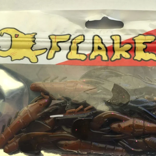 Cangrejos de vinilos Flake Marrón