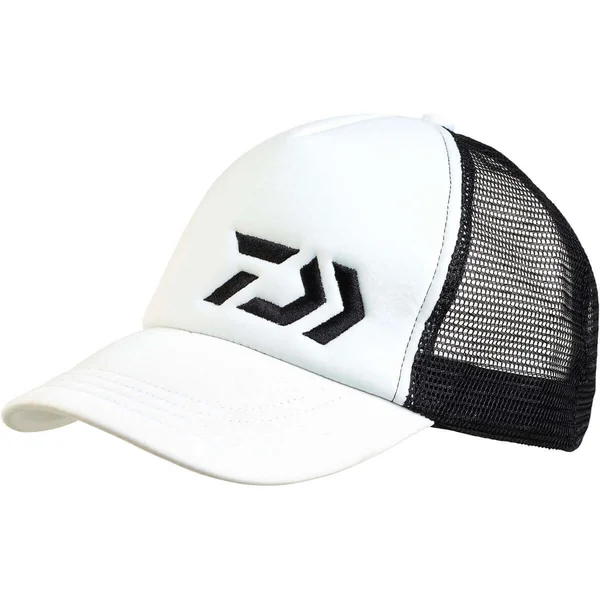 Cap Daiwa Matelasse White/Black