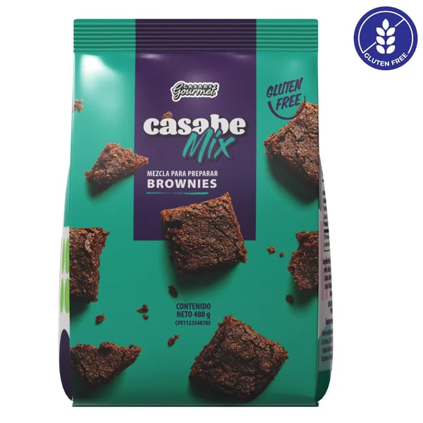Casabe Gourmet Casabe Mix Brownie Mezcla 480gr
