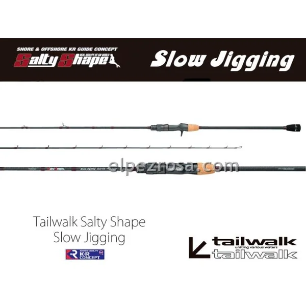 Caña Tailwalk Salty Shape Slow Jigging