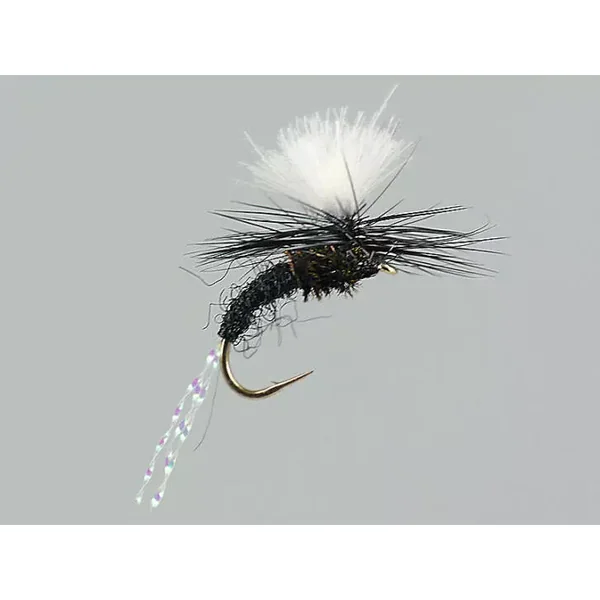 CDC Flash Klinkhammers Black mosca seca