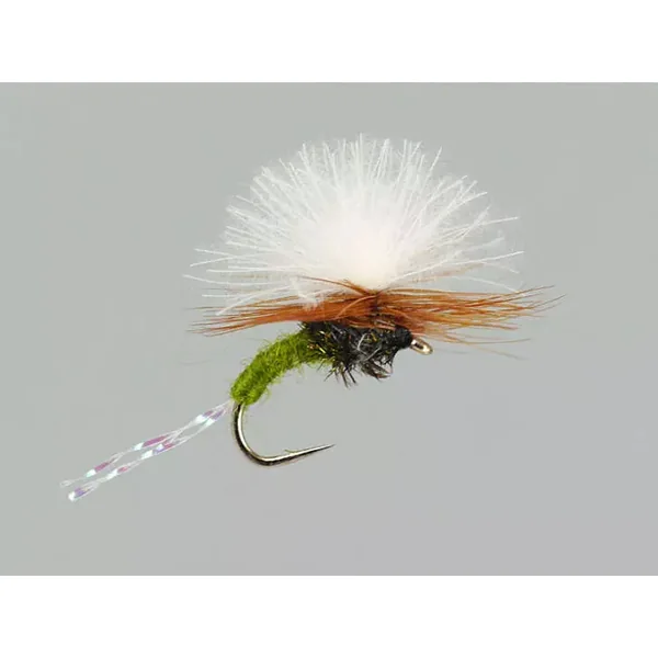 CDC Flash Klinkhammers Green mosca seca