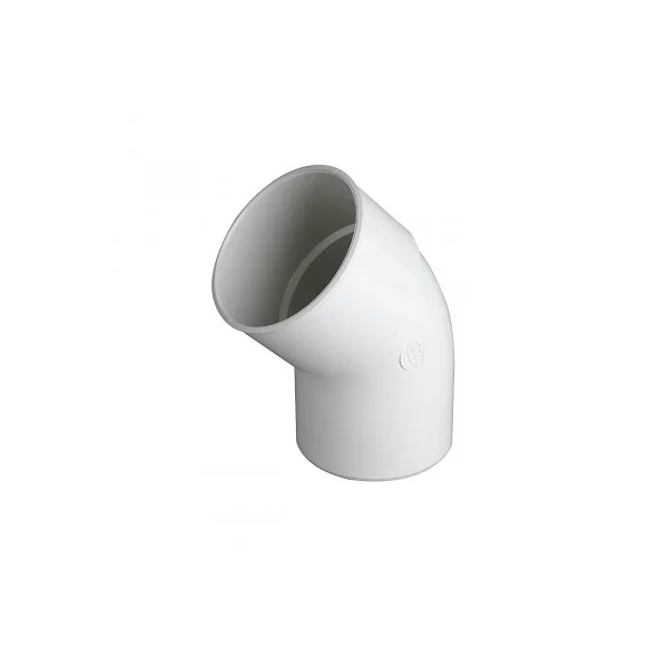 Codo bajante M-H Ø100-45º arena