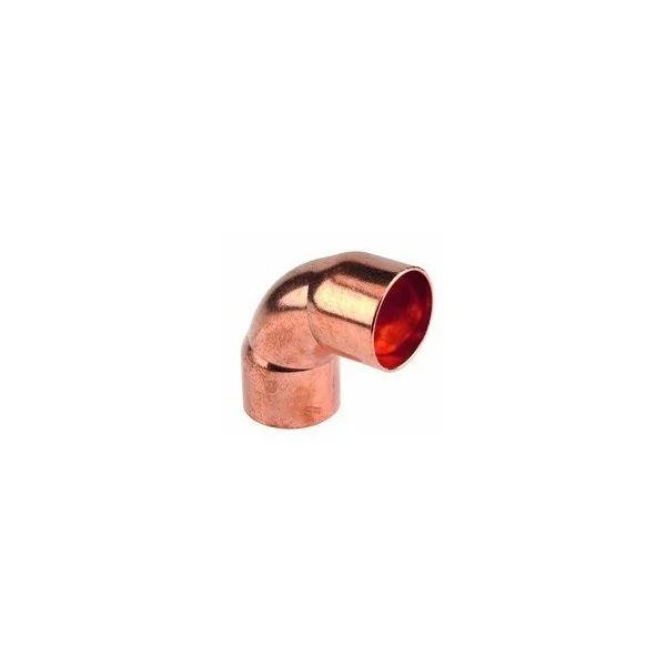 Codo cobre 90º hembra - hembra 12mm.