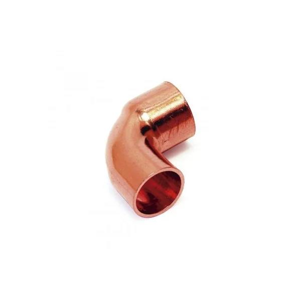 Codo cobre 90º macho - hembra 22mm. - Imagen 2