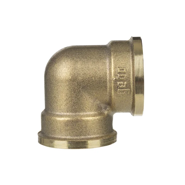 Codo latón hembra hembra 1 1/2"
