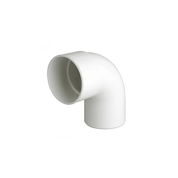 Codo M-H tubular 87º Ø80 bco