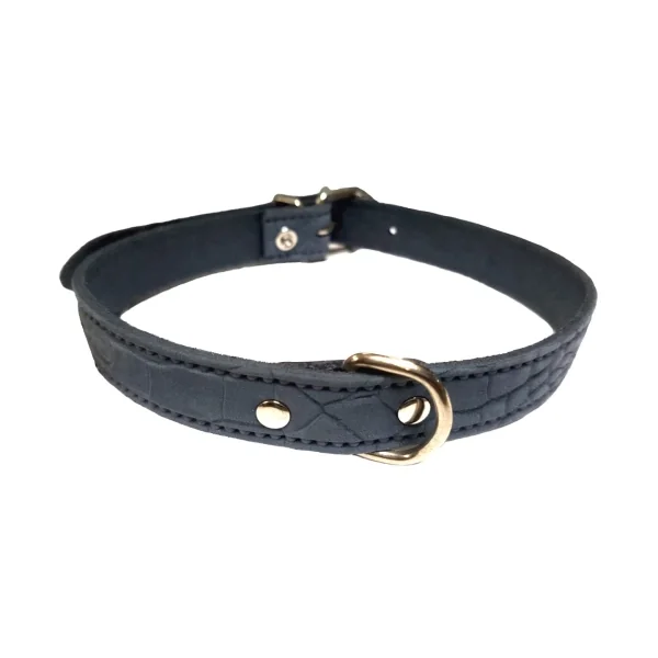 COLLAR PIEL LABRADO 15X350 VERDE