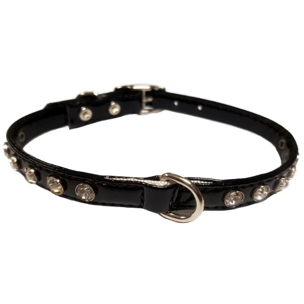 COLLAR SHINY (10x300mm) NEGRO