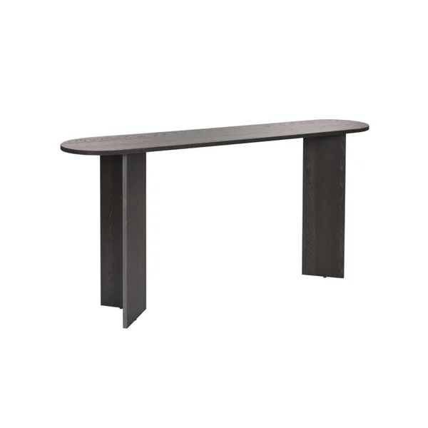 Console en bois "Sira" - 150 x 35 x 75 cm - Lumière Noire