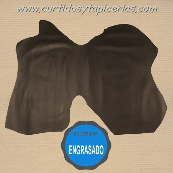 Cuero Serraje Engrasado - Marron (15 Pies)