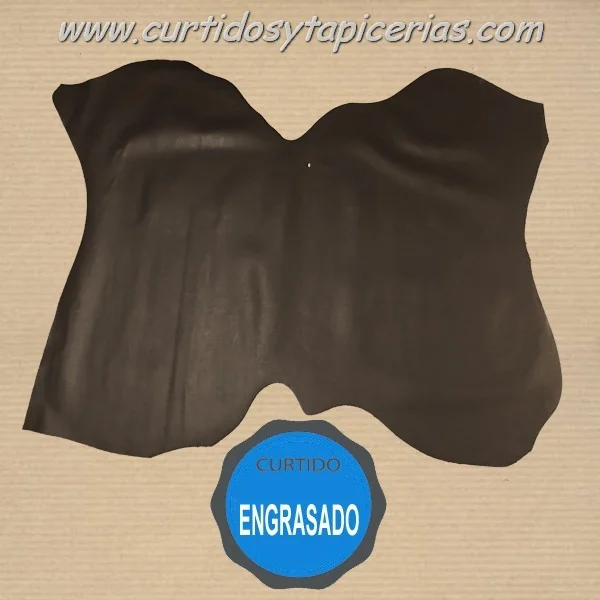Cuero Serraje Engrasado - Marron (16 Pies)