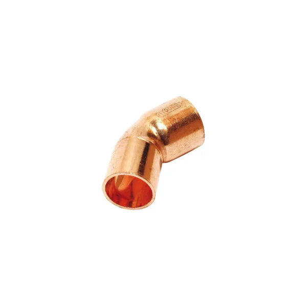 Curva Cobre 45º Macho Hembra CU40