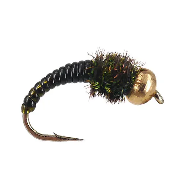 Dark Caddis Larva ninfa con bola