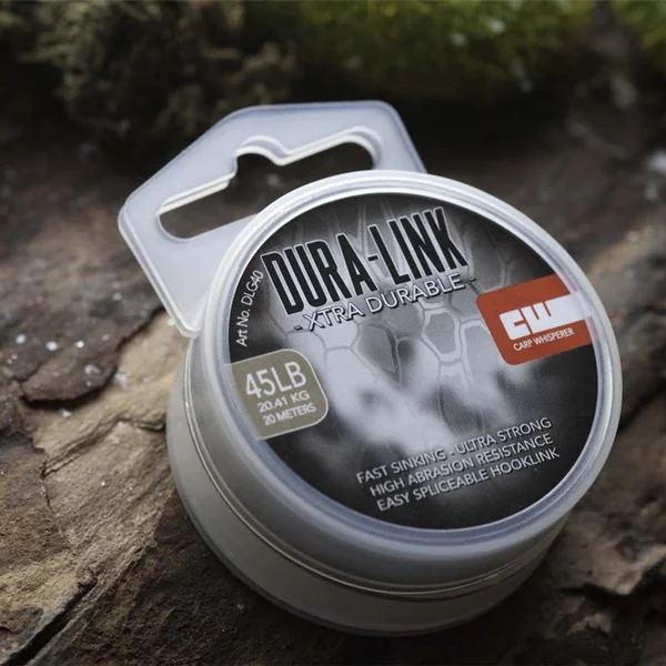Dura Hooklink - 45lb - 20m - Verde Alga