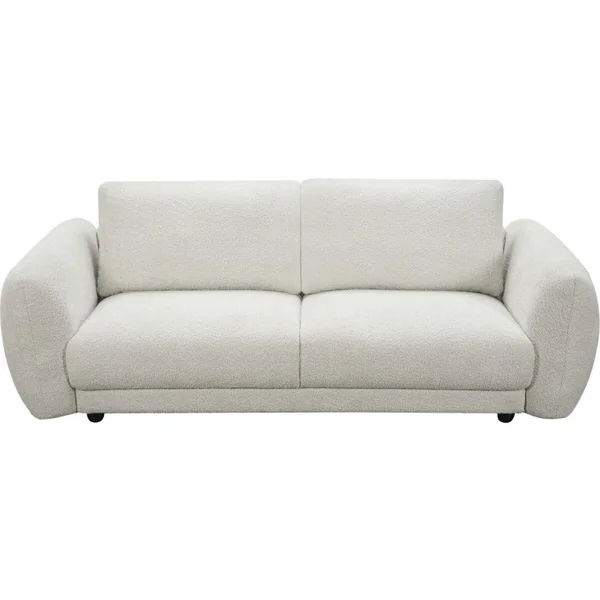 Einzelsofa „Saint Germain S“ aus Chenille-Stoff – 3-Sitzer – Beige - Imagen 5