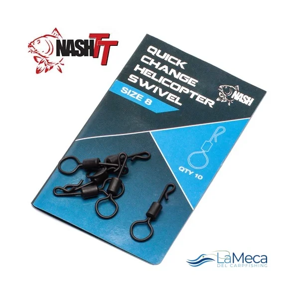 EMERILLON NASH QUICK CHANGE SWIVEL SIZE 8