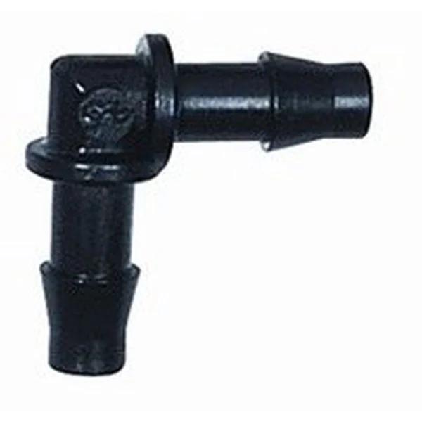 Enlace codo - Microtubo 4mm